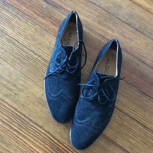 Mens Aldo suede wingtips Sz 11